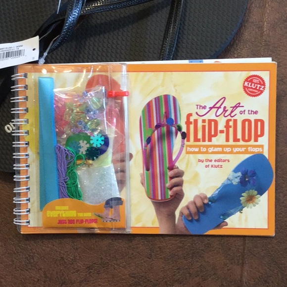 Flip Flops, Art of Trimming Flip Flops Book, and Trimmings! - Picture 2 of 7